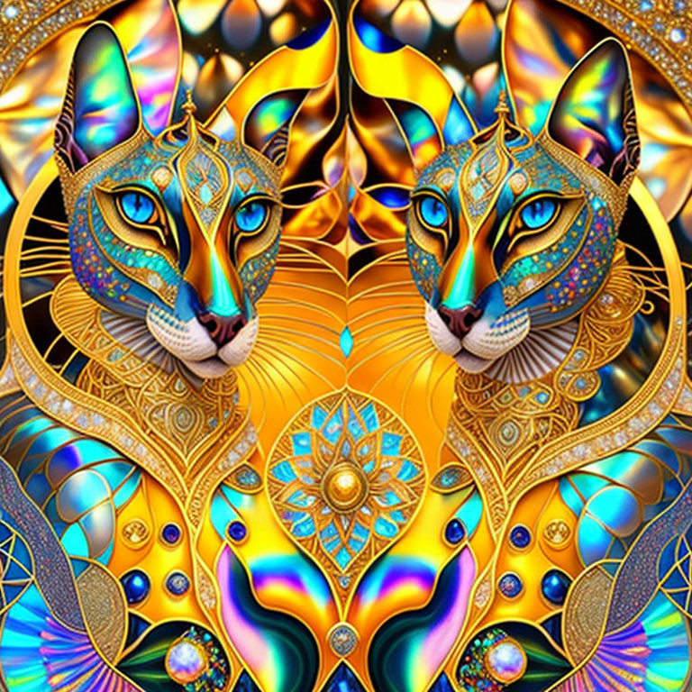 Double Image:  Sphinx Twins / Face of a Tiger 