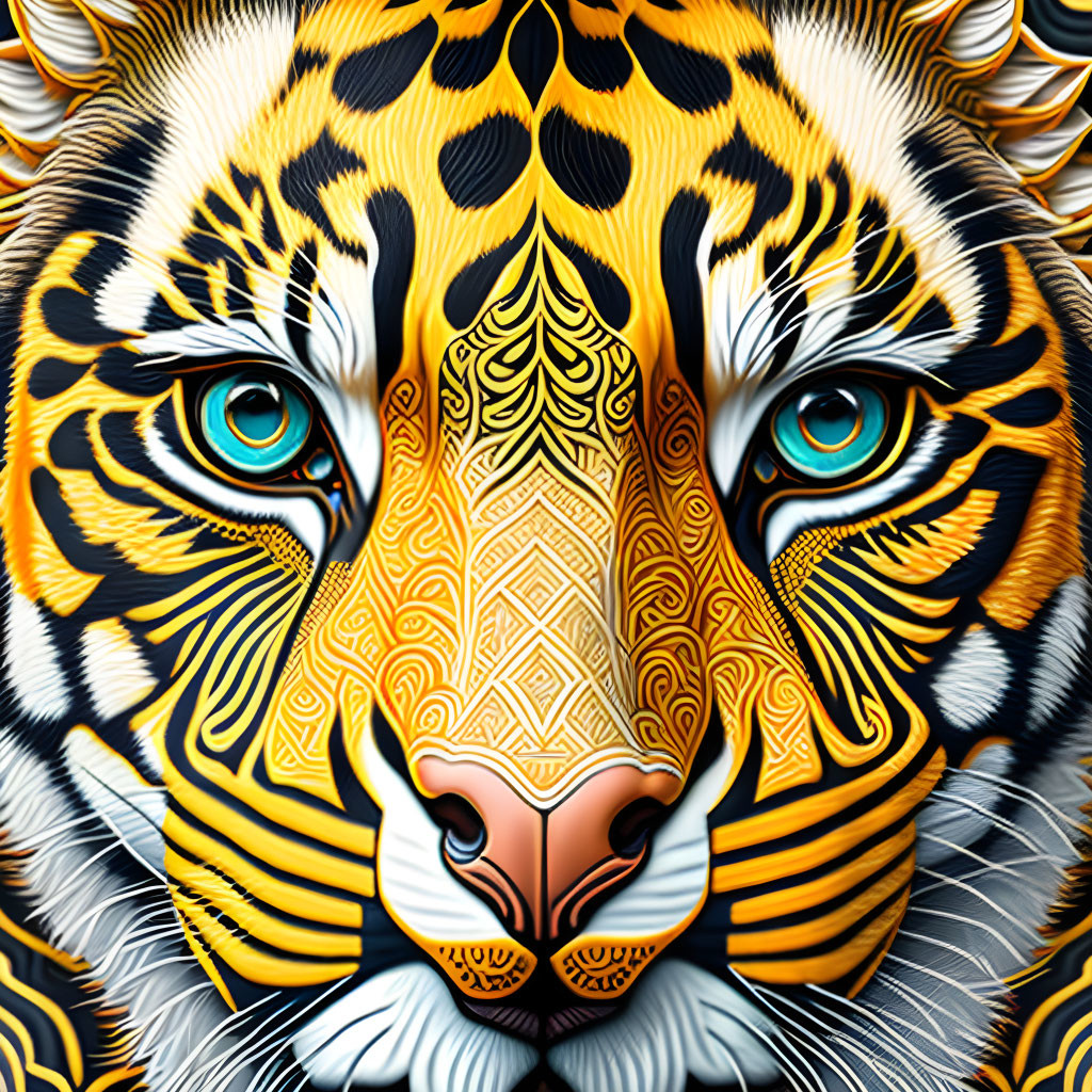 Tattooed Tiger