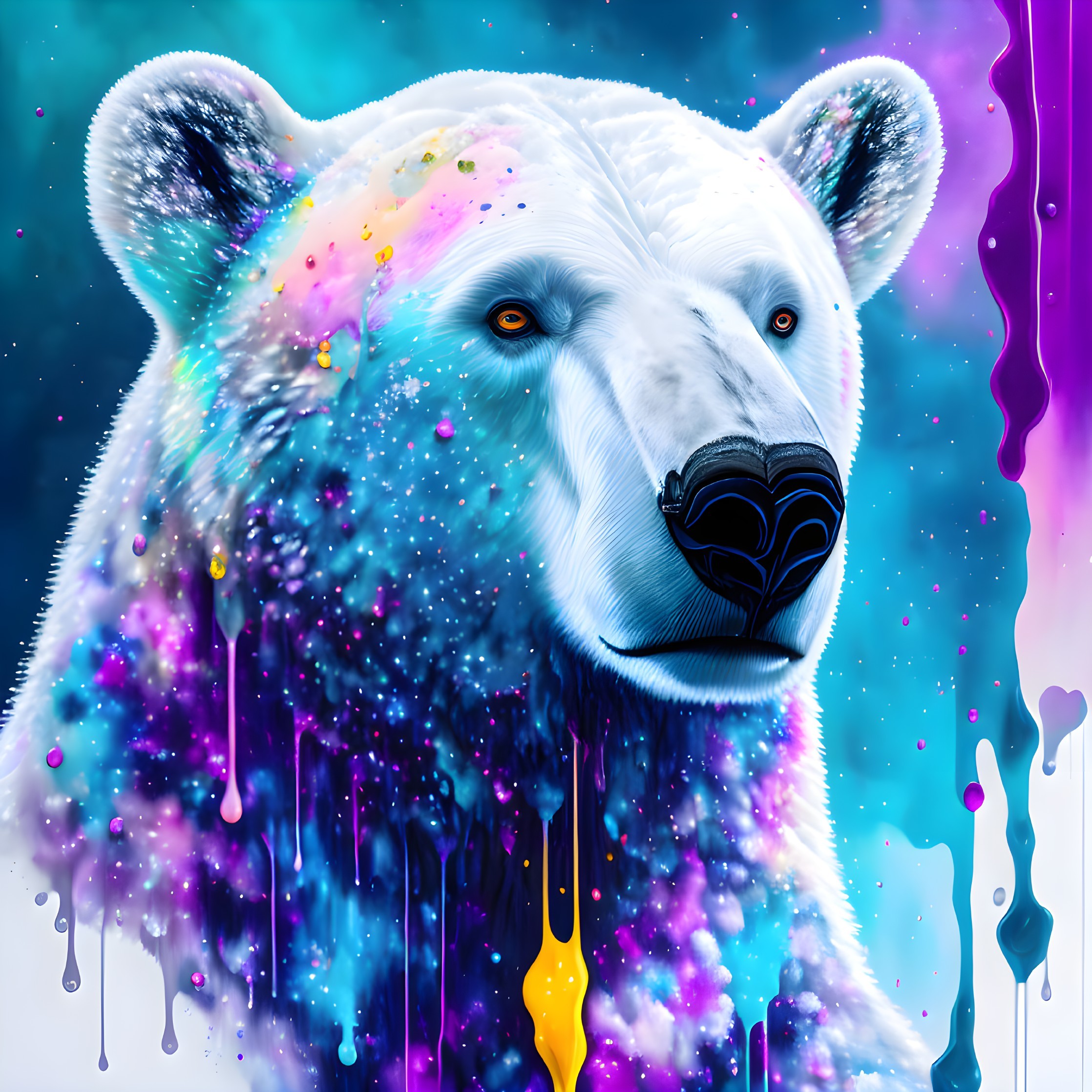 Wet Polar Bear ❄️