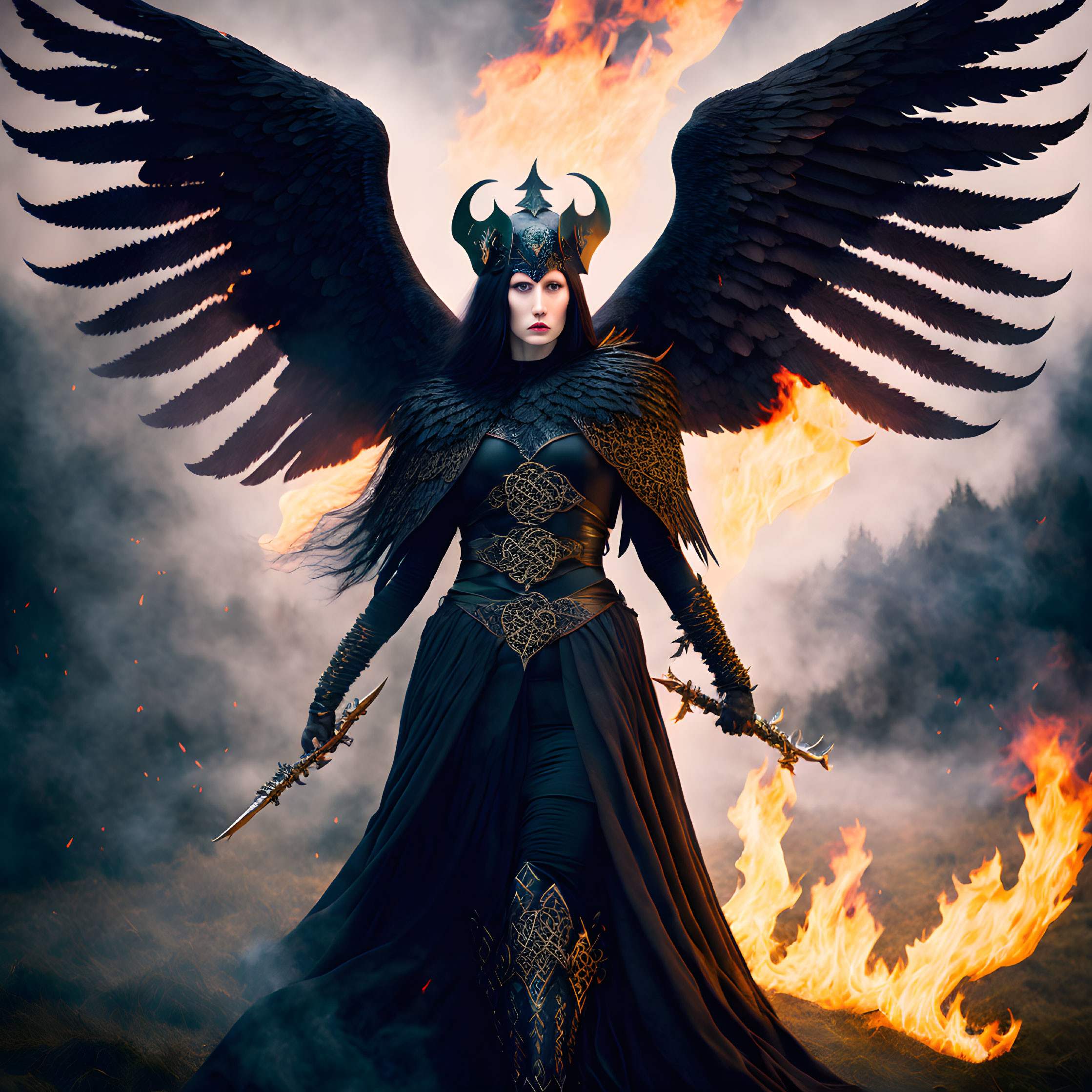 Morrigan - Celtic goddess of war and death