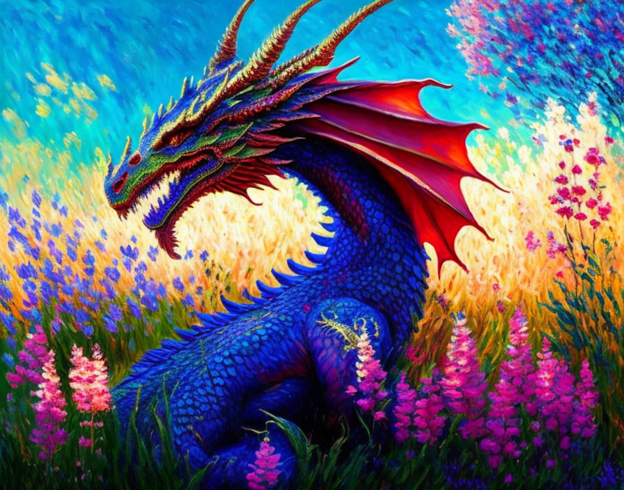 Dragon ala Monet