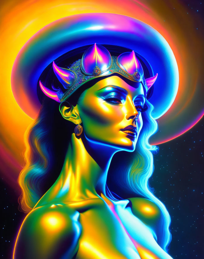 Boris Vallejo Alien Goddess