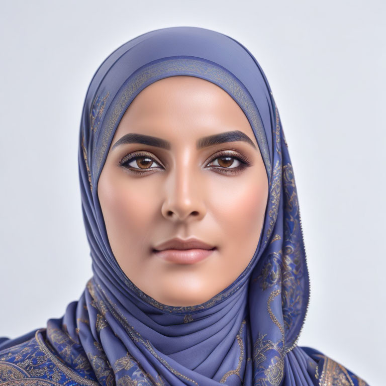 A beautiful muslim woman
