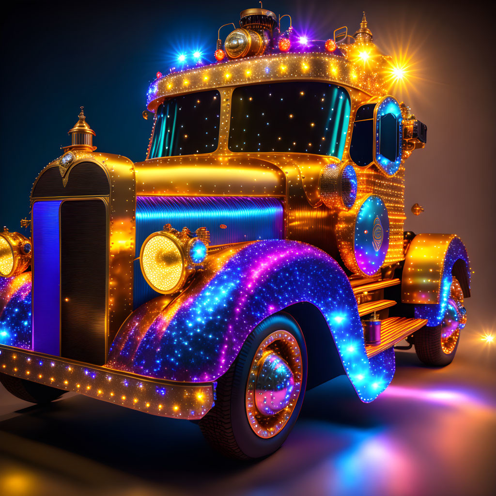 Sparkling truck