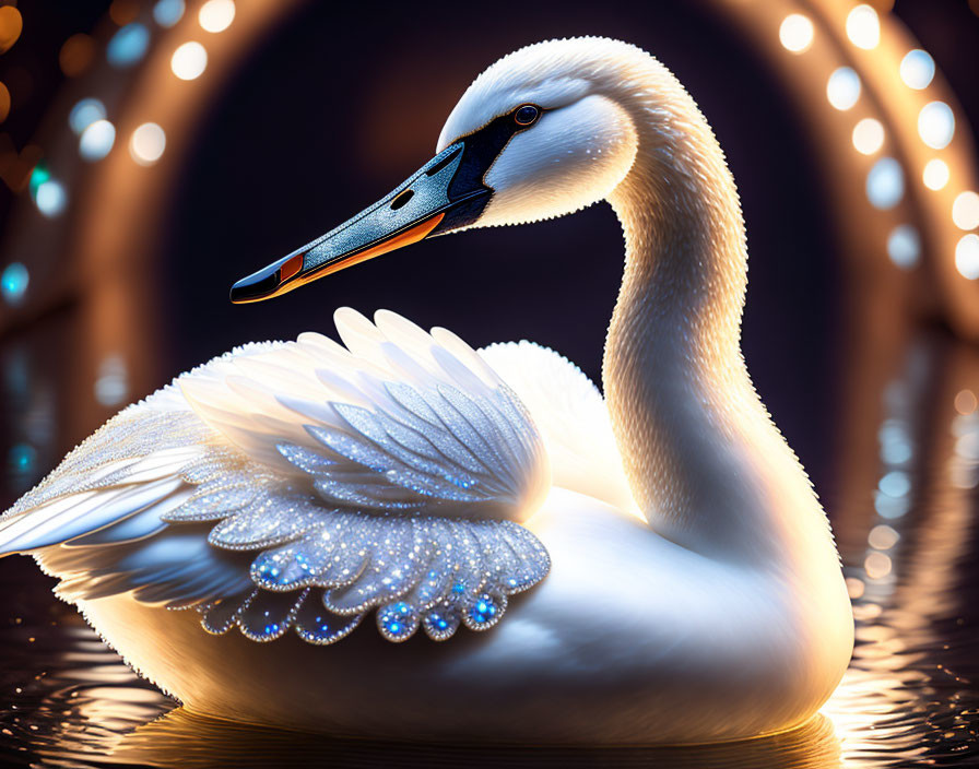 Diamond swan