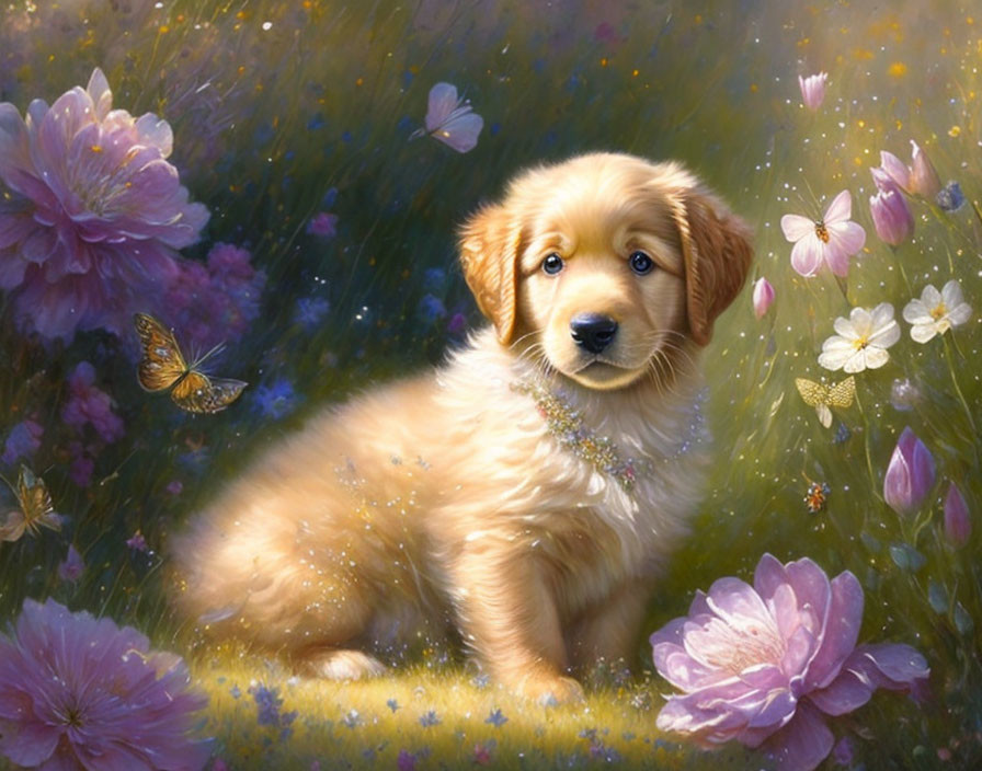 Golden Retriever puppy 
