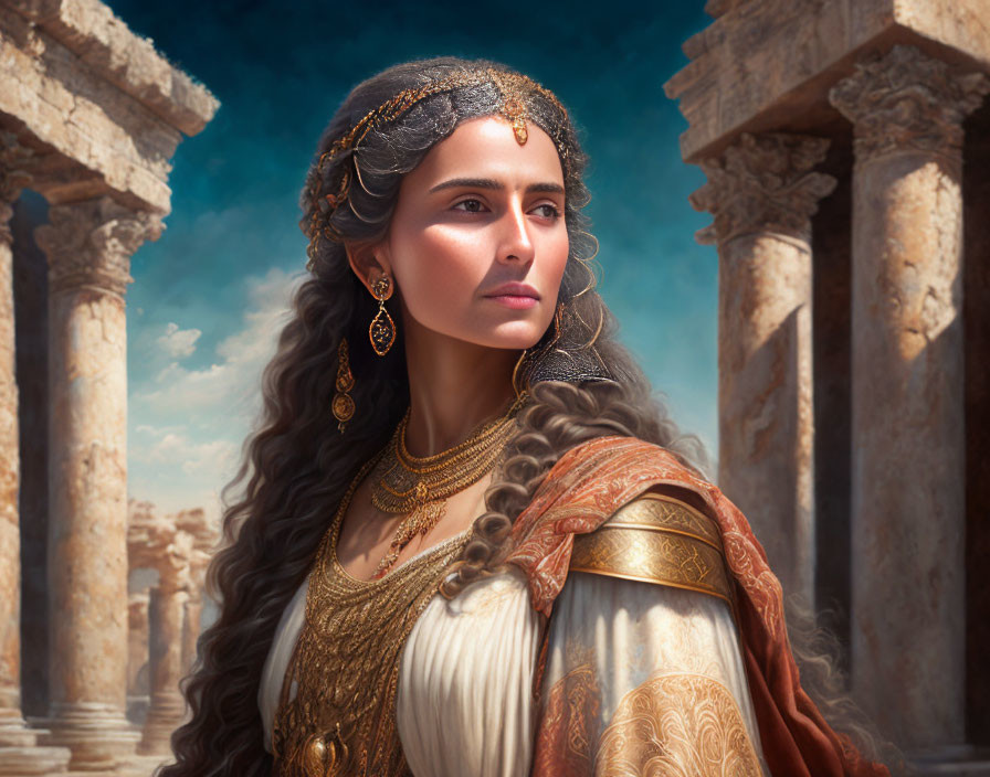 Ancient Roman Lady