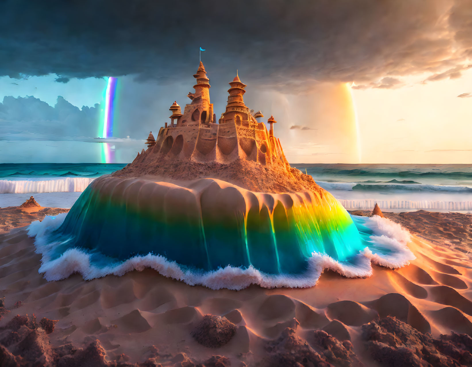 Sand Castle Waves