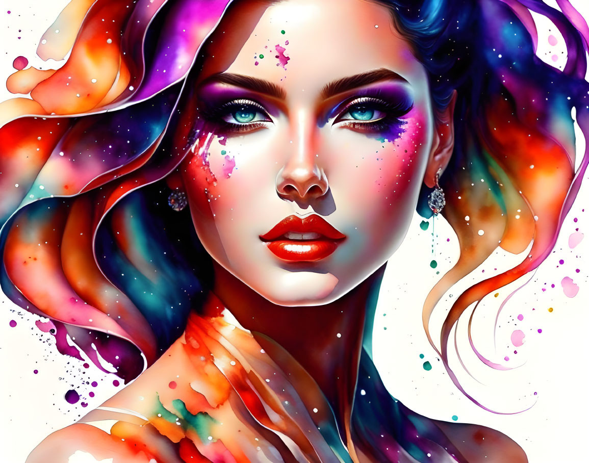 Watercolor Woman 