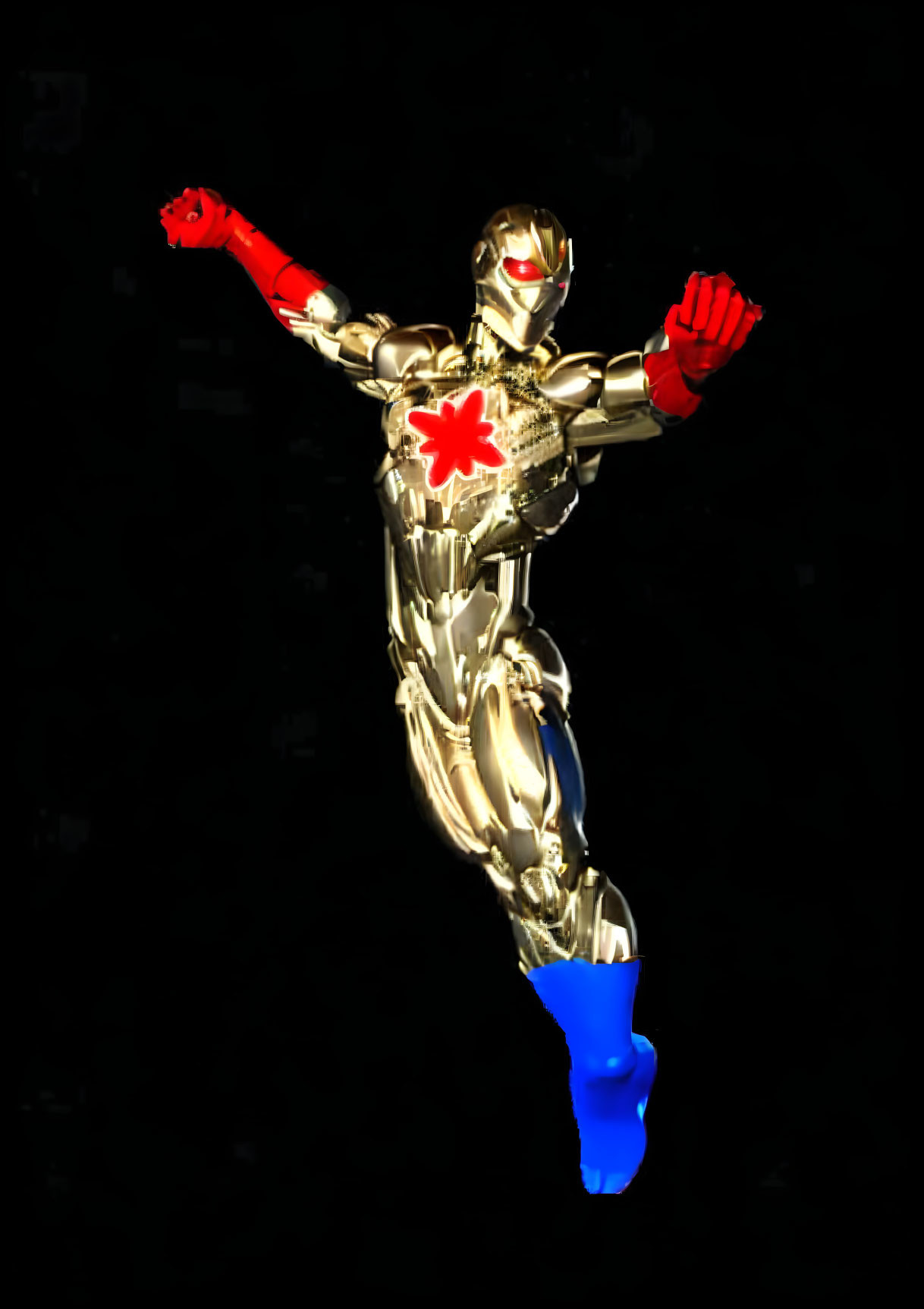 Golden Captain Atom
