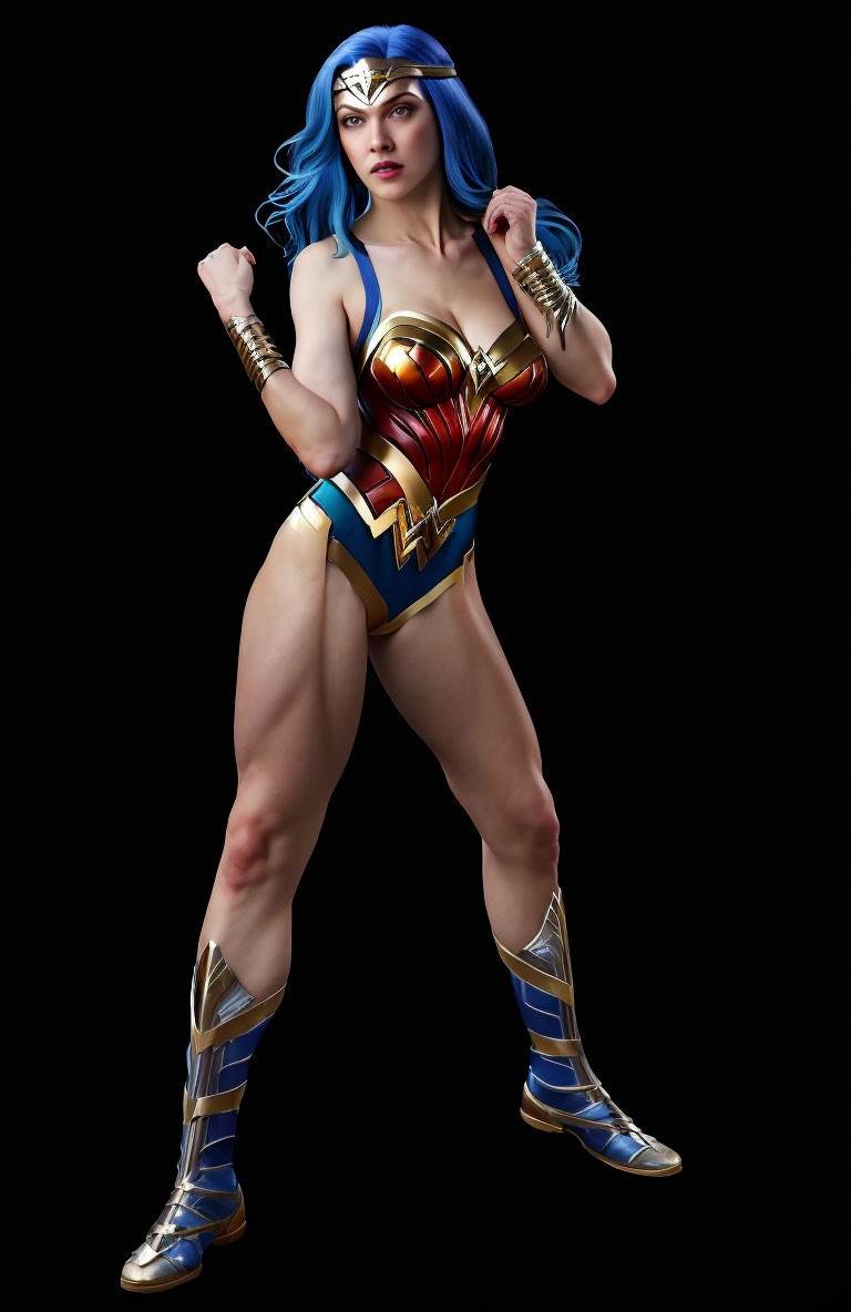 Rough and Tumble Wonder Woman 
