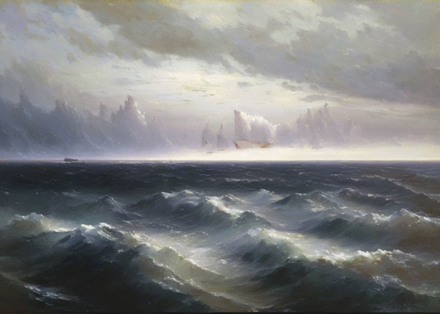 The waves, Aivazovsky 