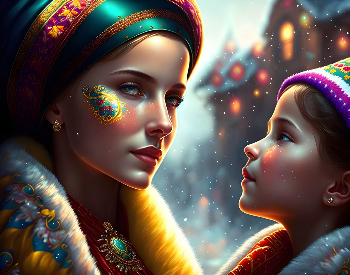 Ukrainian traditions, girl 