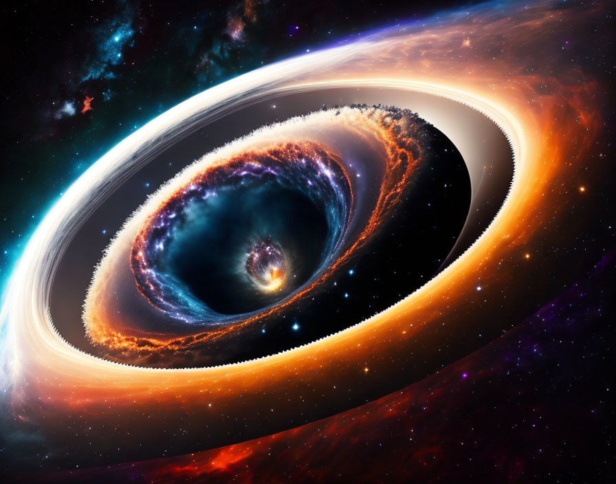 Space, black whole, the big bang 