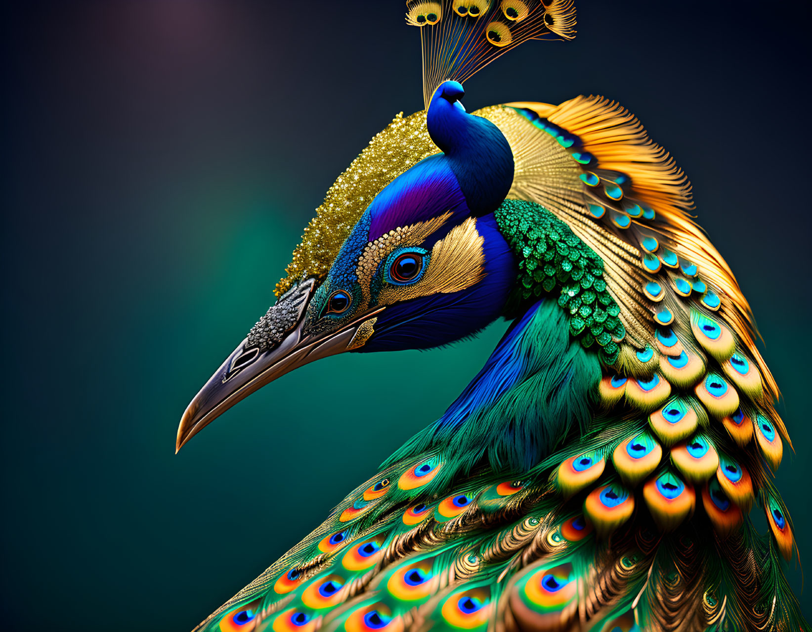 Magestic Carnival Peacock
