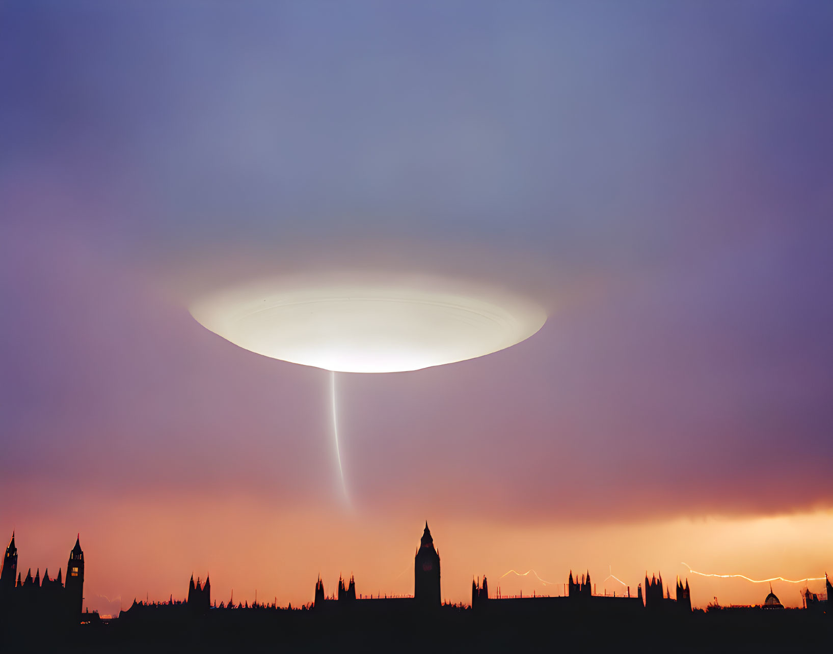 Ufo over london