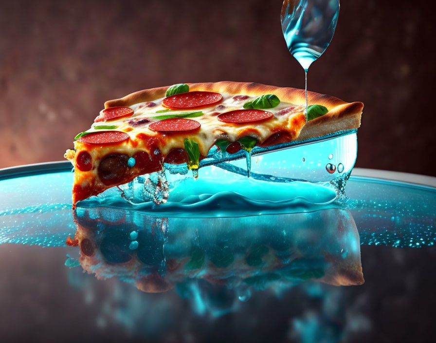 Turning water into pizza.