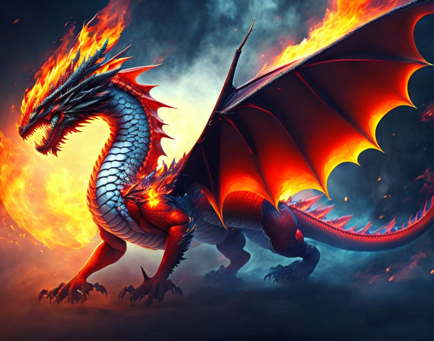 Fire dragon 