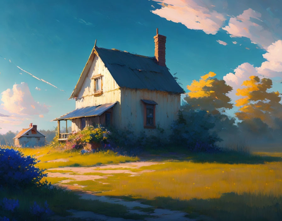 House on a Field 1
