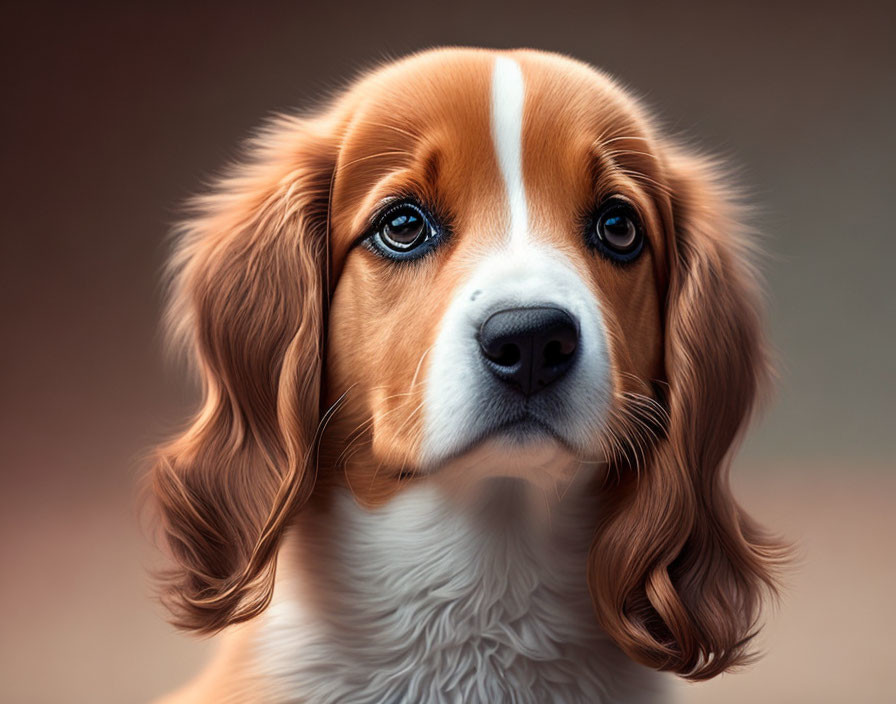 Cavalier King Charles Spaniel with soulful eyes and glossy coat