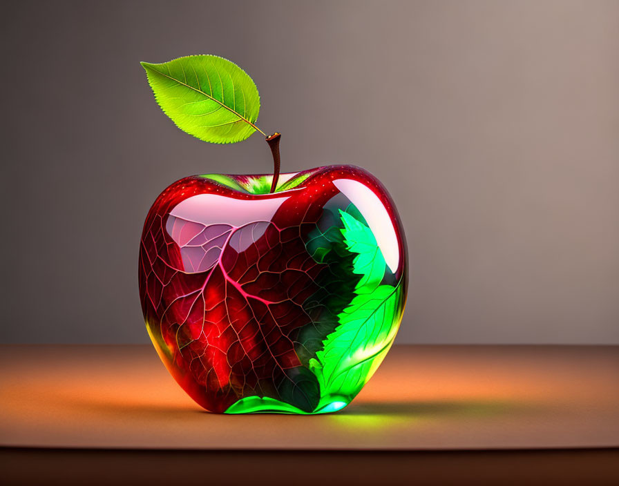  Glass apple