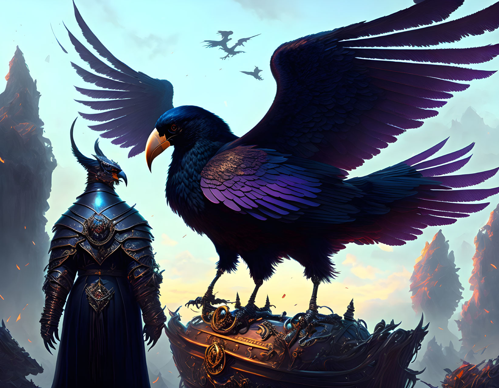 The raven lord