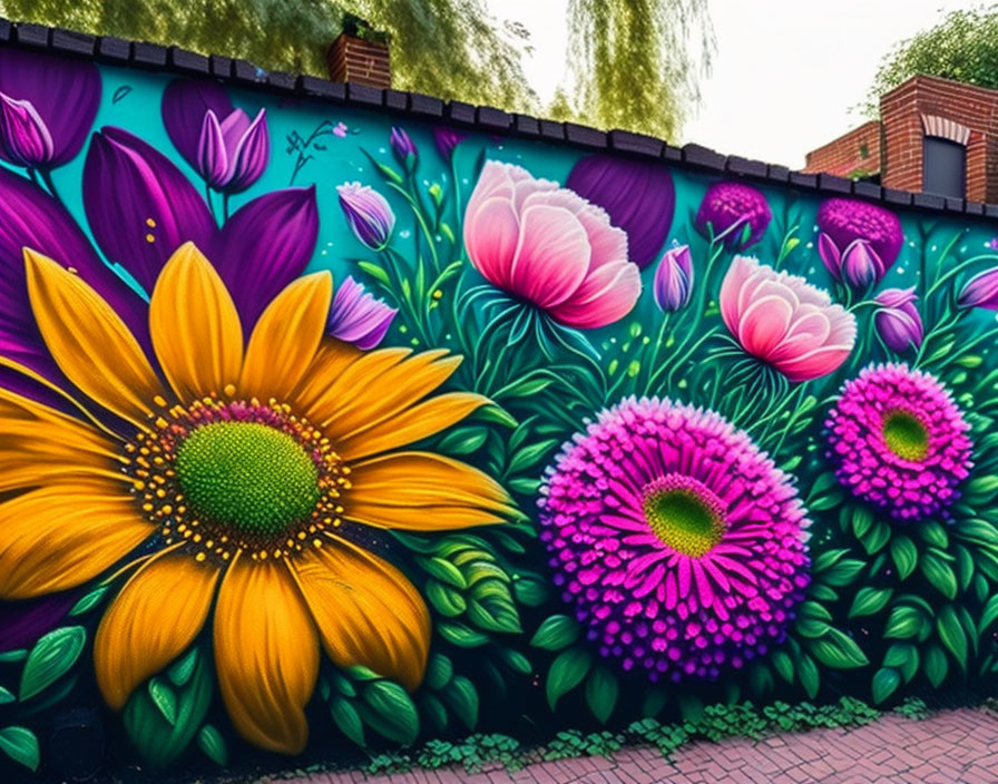 Flower Mural