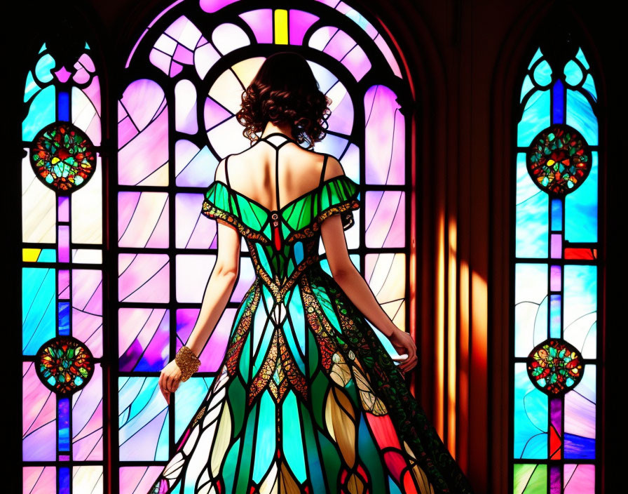 Stained Glass Vogue