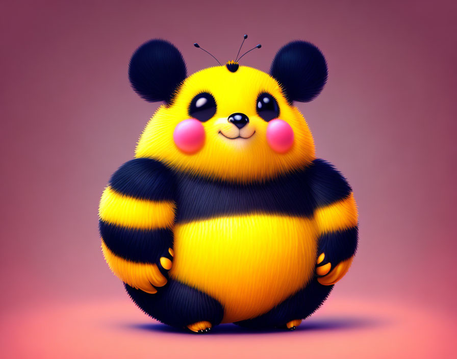 Beary Happy Bee