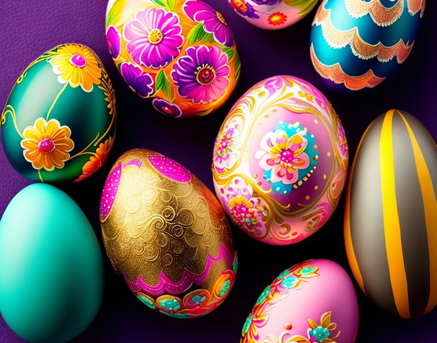 Handpainted Easter Eggs