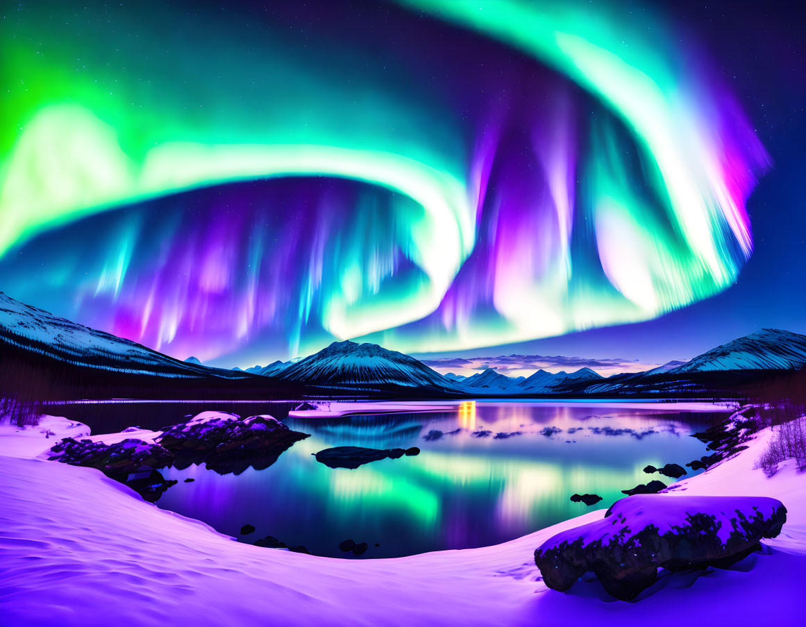 "Enchantment of the Northern Lights"