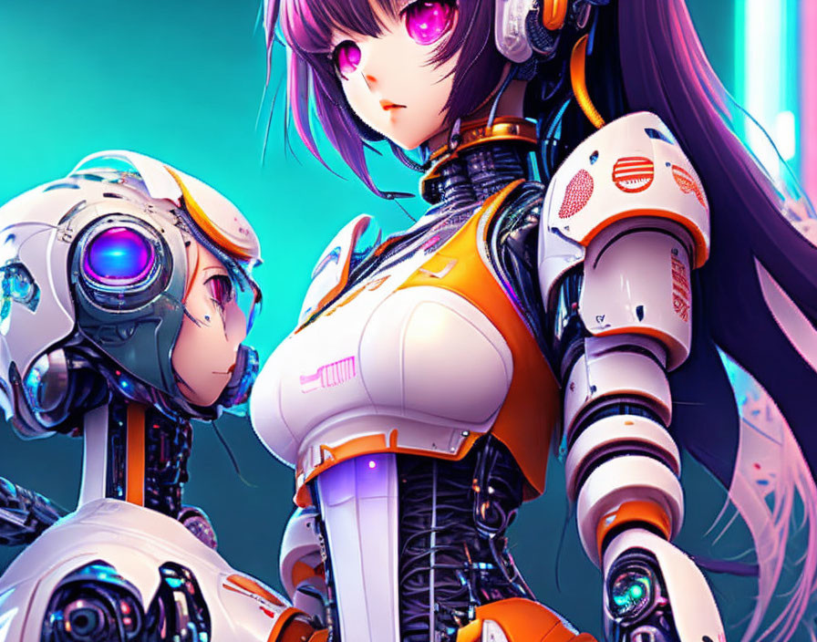 ai robot anime girl