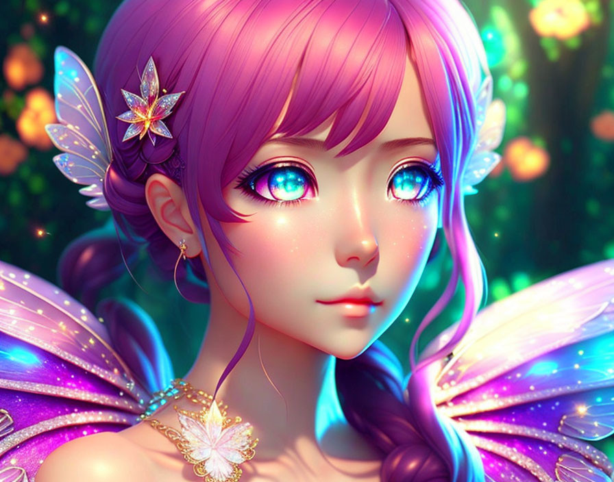 fairy anime girl