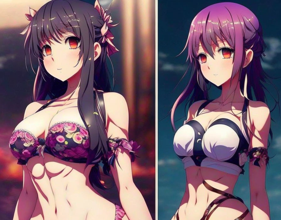 anime girls in bra :0