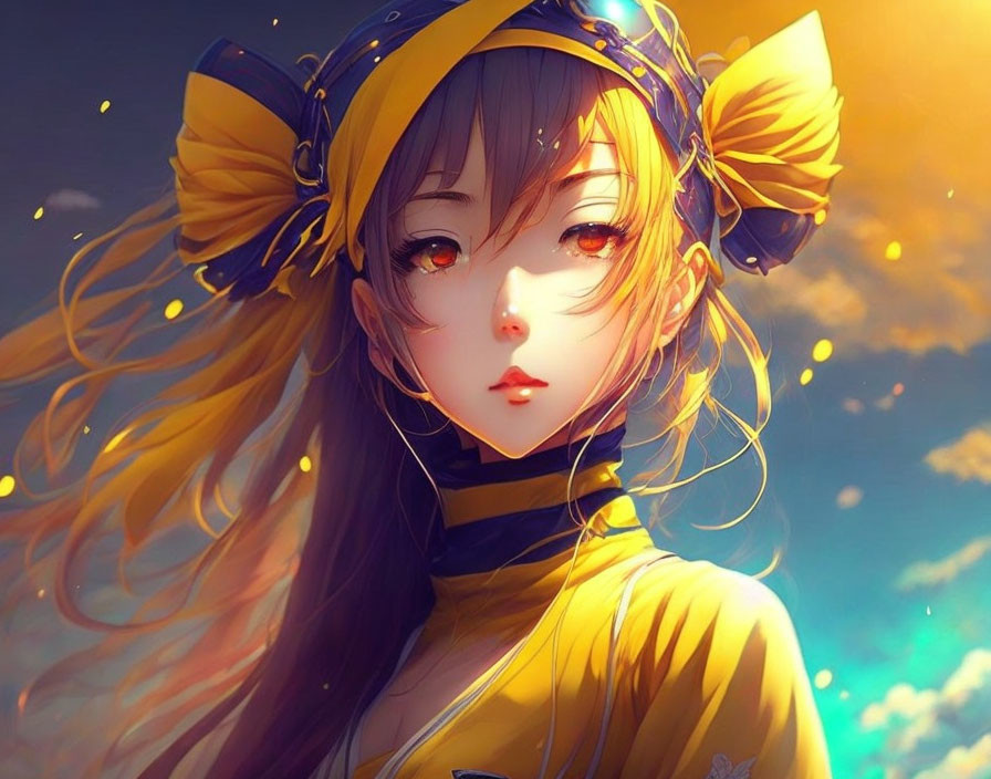yellow anime girl (EPIC)