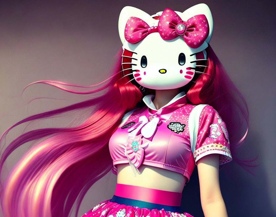 Wallpaper ID 633943  hd Hello Kitty PINK anime 720P hello art kitty  free download