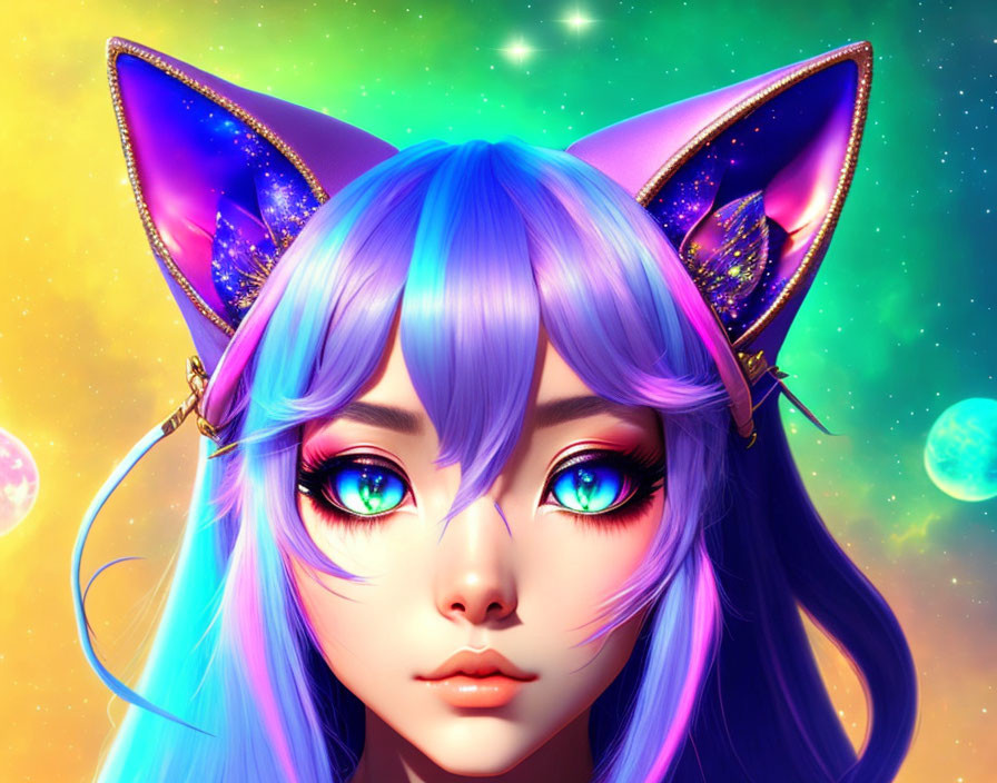 cosmic cat-girl