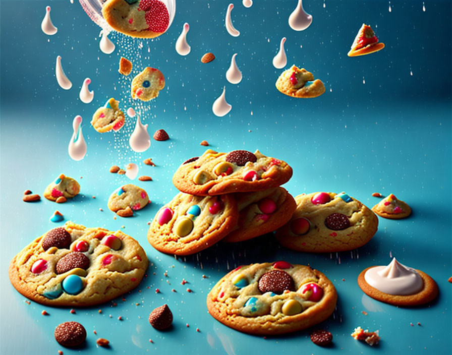 it´s raining cookies!