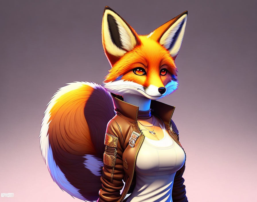  fox head anime girl 