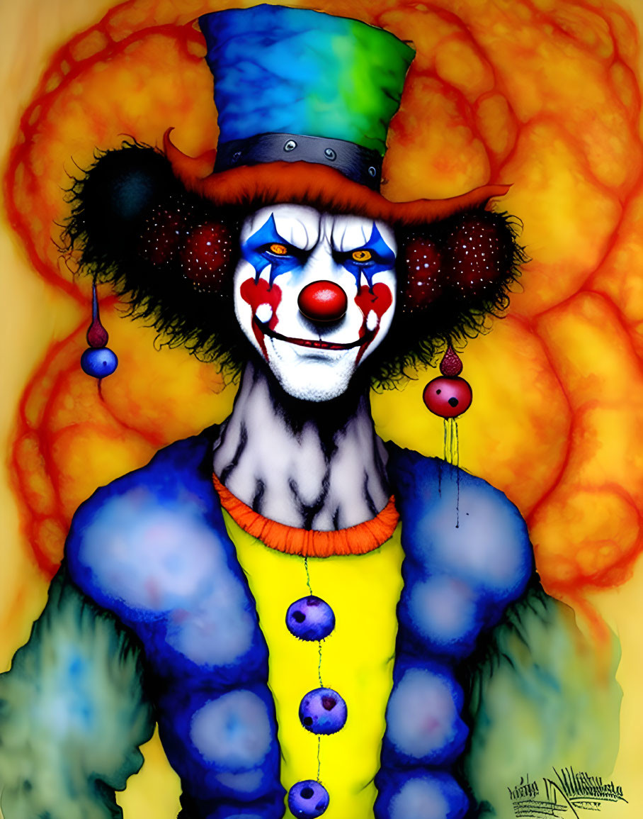 Clown feliz