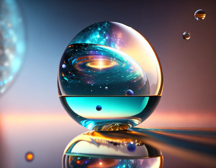 Universe in a drop of water