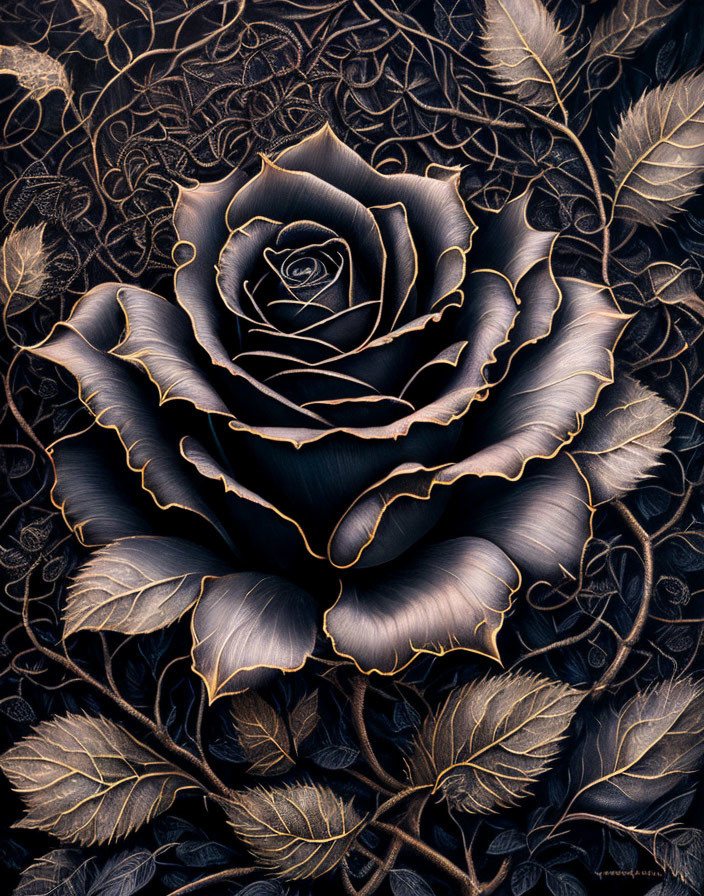 Obsidian Rose
