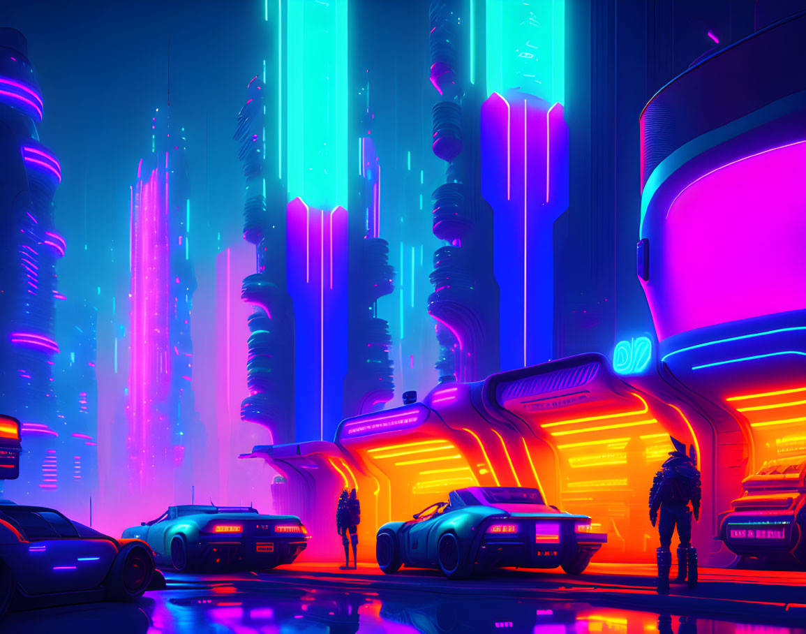 Cyber city Neon