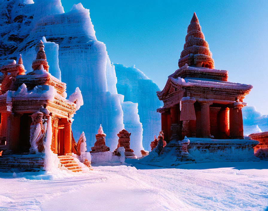 Ancient Temples in Antarctica