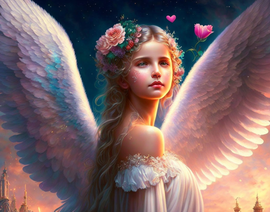 Angel of love and beauty 