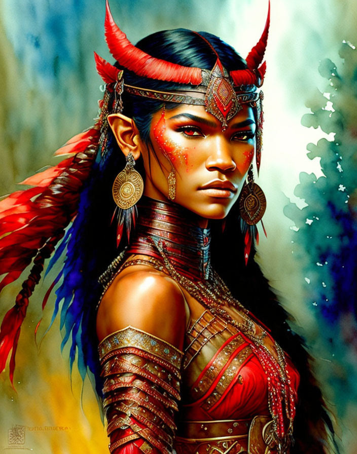 Cherokee Warrior Girl