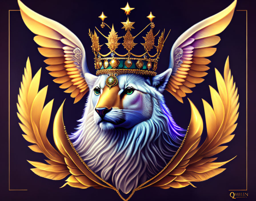 Queen Crest by Freddy M.