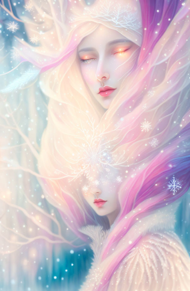 transformation of  Fairy Tale Snow Witch 