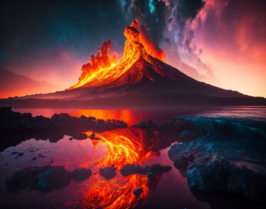 Water and Lava