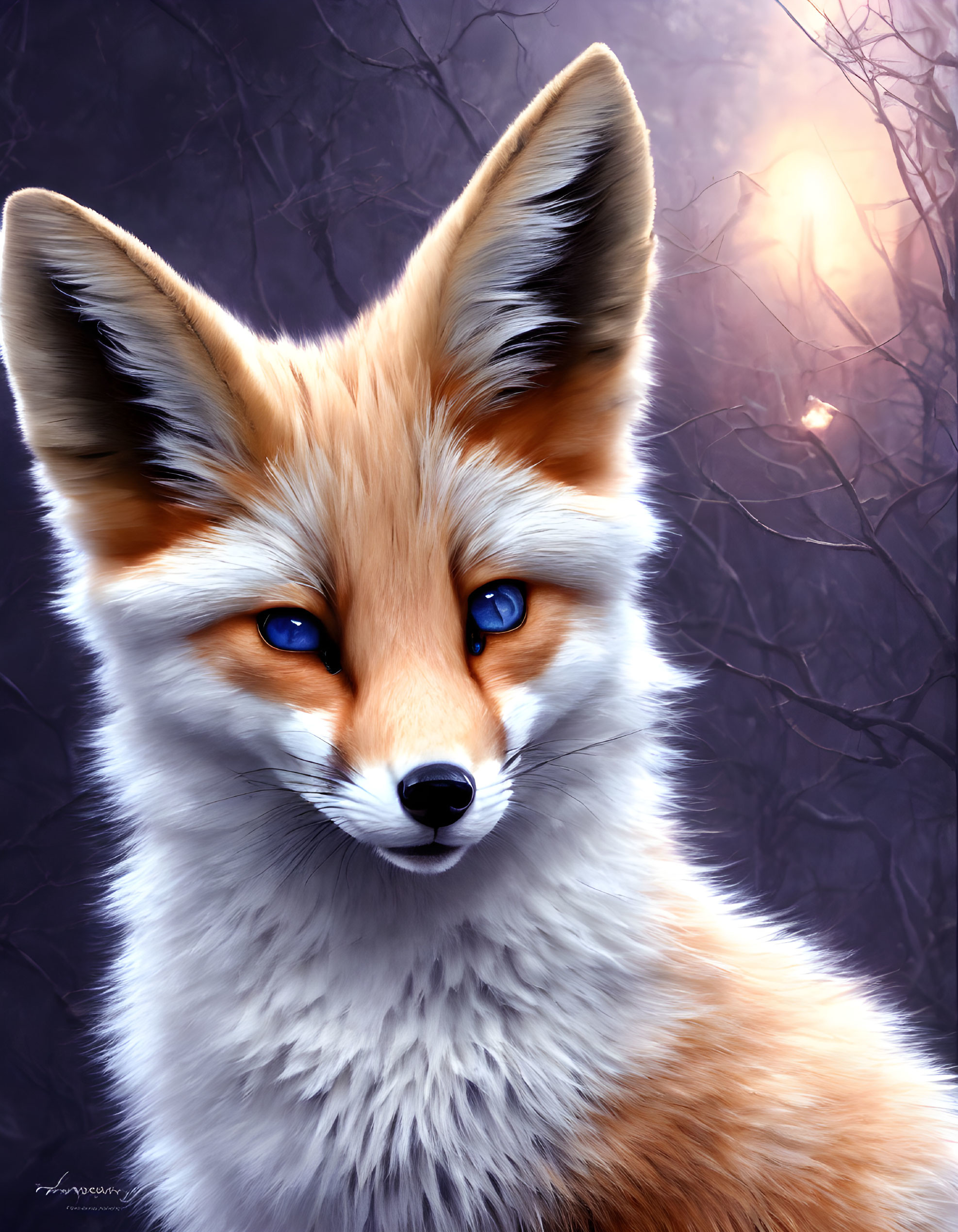 Blue-eyed Fox Kit